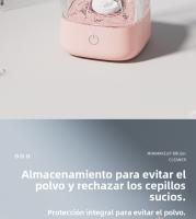 Limpiador de Pincel de Maquillaje Eléctrico Secado Rápido, Almacenamiento, Desinfección Ultravioleta - details 12
