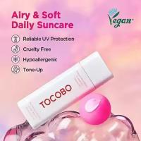 Tocobo protector solar de algodón Natural refrescante hidratante bloqueador solar refrescante no graso fuerte protección solar violeta UV cuidado de la piel - details 9