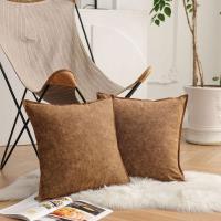 Cojín nórdico suave de tela vaquera estilo INS con funda de almohada con cremallera, funda de cojín cuadrada de 45CM para sofá/cama - details 2