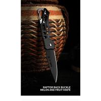 Cuchillo Plegable Portátil de Acero Inoxidable Supervivencia para Caza, Camping, Pesca, Escalada - details 0