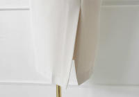 BGTEEVER-vestido ajustado elegante con cuello en V para mujer, vestido de tubo con cinturón de cintura delgada, moda de otoño - details 16