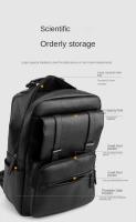 Mochila de Negocios de Cuero Minimalista Impermeable, Resistente al Desgaste, Tamaño 40x28x18cm para Viajes de Negocios y Commuting - details 16
