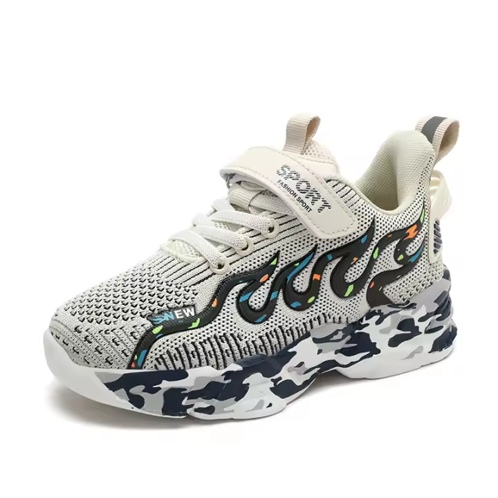 Zapatillas deportivas transpirables para niños y niñas, ligeras, informales, a la moda, para caminar y correr - 1