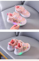 Zapatillas Deportivas de Luce LED para Niñas Zapatos de Principesa de Cuero con Cierre de Velcro - details 9