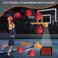 Mini Canasta de Baloncesto para Niños Tableros de Baloncesto con 3 Pelotas, Bomba, Iluminación, Puntuación Automática - details 19