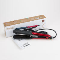 Alisa de Peluquería Profesional Kemei Hierro Plano de Cerámica para Alisar y rizar el Cabello - details 4