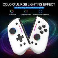 Lámpara de meteororo con mango de juego inalámbrico, 8 colores para Switch / Lite / oled, con funciones programables y vibrantes - details 17