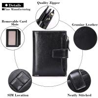 Cartera pequeña para mujer, tarjeta de bloqueo, cartera, regalos originales para mujer - details 16
