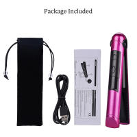 Wireless Electric Heating Hair Straightener Curler For Women Rechargeable Portable Home Travel Hair Straightening Curling Iron - details 14