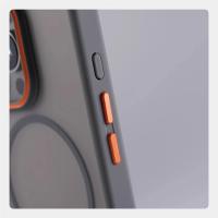 Funda magnética translúcida mate de lujo para iPhone 16 Pro Max 15 14 Plus 13 Pro 12 para cubierta de carga inalámbrica Magsafe a prueba de golpes - details 6