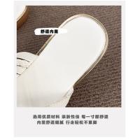 Sandalias de Mujer Verano 2025 Punta Redonda Moderna - Tejido Artesanal con Doble Estilo Playa y Ciudad - Zapatos Deportivo Elegante de Moda para Vacaciones (Estilo Havaianas) - details 6