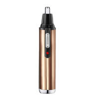 Cortapelos Profesional 4-en-1 Impermeable, Tamaño de Bolsillo, Limpiador de Vello Facial para Nariz, Oreja, Cara, Cejas - details 3