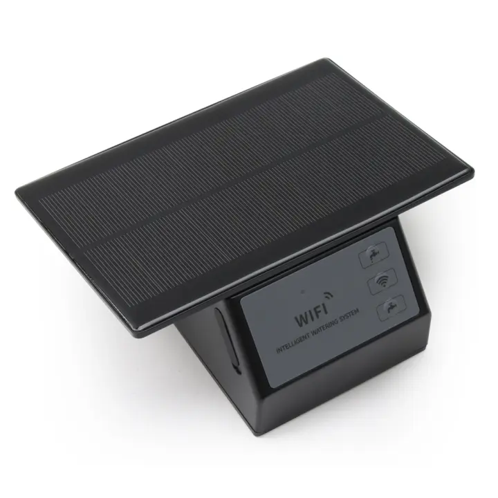 Temporizador de riego Solar WIFI para el hogar Control inteligente por aplicación sistema de riego automático temporizador de agua para exteriores herramienta de riego de jardín - 1