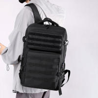 Mochila táctica de camuflaje para exteriores, mochila militar multifuncional para montañismo, Camping, bolsa deportiva impermeable - details 8