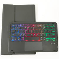 Funda de teclado Bluetooth para Lenovo Tab M10 5G 10.61 pulgadas 2023 con retroiluminación de pad de toque Material de cuero sintético compatible con la marca Lenovo Estilo plegable - details 16