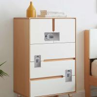 Cerradura de combinación de cono de cocina deslizante de acero inoxidable, gabinete, puerta de gabinete, cerradura con contraseña - details 4
