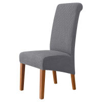 Cubierta de Silla de Vellón Polar XL Cubiertas de Asiento de Comedor de Boda para Sillas de Cocina - details 10
