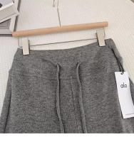 Pantalones de Yoga Alo Cómodos y Sueltos para Talla Grande Estilo Largo con Diseño de Baño - details 3