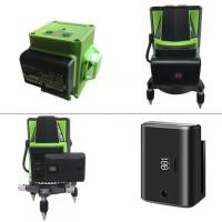 100% nuevo 6800mah batería recargable de alta potencia nivel láser 360 herramientas de construcción para Ling 3D 12 líneas potente verde - details 3