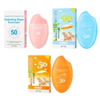 Protector solar facial, protector solar Mineral hidratante resistente al agua, tinte transparente, crema antiedad SPF 50+, protector solar con Control de aceite - details 19