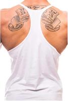 Gym Bodybuilding Fitness Vests Mens Running Sport Cotton Tank Tops Summer Breathable Sleeveless Y Back Suspender Belt Undershirt - details 12