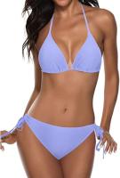 Traje de baño de vacaciones casual de bikini de tres puntos dividido para mujer profesional - details 60