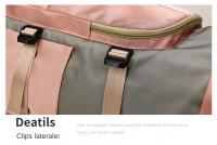 Bolsa De Viaje Impermeable para Deportes Y Fitness, Mochila De Gran Capacidad, Color De La Colisión De Empalme - details 38