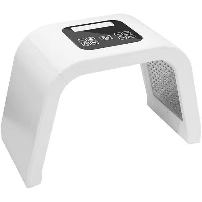 Máscara Facial de Luz LED Terapéutica Multicolor Portátil para Cuidado de la Piel en Hogar y Viajes - 1