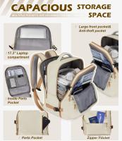 Mochila de viaje para mujer, Maleta de viaje, bolsa para ordenador portátil - details 3