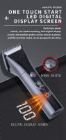 Kemei-cortadora de pelo multifunción 5 en 1 para hombre, Afeitadora eléctrica inalámbrica, recargable, para cejas y orejas - details 4