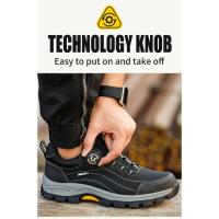 Botas de Seguridad Impermeables Suela de Goma Antideslizante Protección de Trabajo para Hombres y Mujeres Zapatos de Salud y Servicio - details 10