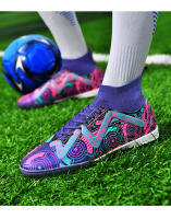 Botas de fútbol FG/TF para hombre, zapatos de fútbol para niños, tacos de entrenamiento antideslizantes para hierba, zapatillas de fútbol, calzado deportivo Unisex - details 35