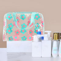 Bolsa de almacenamiento de maquillaje transparente, diseño grande y liviano para gestión de artículos pequeños - details 6