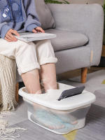 Cubo de Masaje de Pies Plegable Bañera de Spa Portátil para Hogar Tubo de Baño de Pedicura - details 7