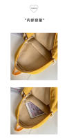 Dibujos animados estilo japonés ins lindo patito mochila femenina de pana informal mochila de campus estudiante universitario de secundaria. - details 23