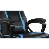 Silla Gaming Profesional, reposabrazos Acolchados, pistón Clase 4, Asiento basculante, Altura Regulable, cojín Lumbar, Color Negro - details 9