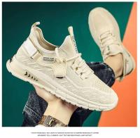 Zapatos de baloncesto transpirables antideslizantes a la moda con logotipo de marca barata, zapatos deportivos informales con amortiguación para hombre - details 9