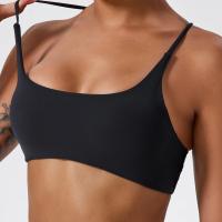 Sujetador deportivo Sexy y cómodo para mujer, Top de gimnasio, ropa de entrenamiento de yoga, ropa interior deportiva elástica para mujer, sujetador de yoga cruzado en la espalda, tops deportivos mujer gimnasio, - details 3