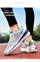 Las zapatillas para correr para hombre ligeras y transpirables, con plantillas inflables que absorben los golpes y amortiguan, son cómodas y duraderas. - details 25