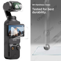Protector de pantalla para cámara de acción OSMO Pocket 3, accesorios para lente, película protectora de vidrio, paquete de 2 - details 2