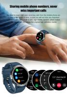 Reloj inteligente S52 resistente al agua, Smartwatch con llamadas, Bluetooth, frecuencia cardíaca, detección de oxígeno en sangre, Control de música, podómetro deportivo, nuevo - details 4
