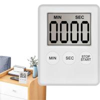 Temporizador de Cocina Digital, temporizador de huevo, adecuado para el trabajo, temporizador deportivo, juego, temporizador de cocina, 2 paquetes, blanco - details 2