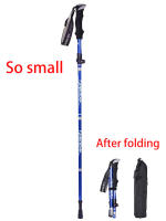 Bastón de Trekking plegable portátil para exteriores, bastón de senderismo para acampar de 5 secciones, telescópico nórdico para ancianos - details 18