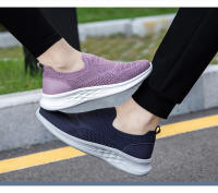 Nuevos zapatos de pareja transpirables de un paso de malla para primavera y otoño, zapatos para caminar para hombre con capucha ligeros y cómodos para exteriores - details 22