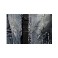 Chaquetas de mezclilla para hombre, ropa de calle Retro, abrigos rompevientos de vaquero, ropa de otoño e invierno - details 13