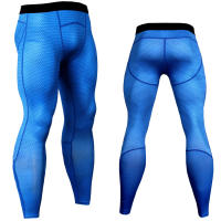 Pantalones de compresión con estampado de piel de serpiente para hombre, mallas transpirables para correr, ropa deportiva de entrenamiento para gimnasio - details 2