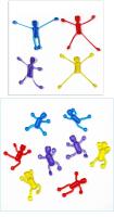 Juguetes de Goma Blanda para Niños, Esqueleto Pequeño, TPR, Pegajoso, 10 Piezas, Nuevo - details 3