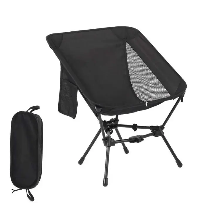 Silla plegable portátil ultraligera para mochila de camping, compacta y ligera, utilizada para senderismo y actividades en la playa - 1