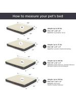 Cama de Memoria de Espuma para Mascotas Grande Almohada de Perro Desmontable y Lavable - details 3