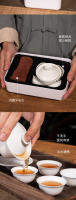Kung Fu viaje portátil turismo al aire libre hacer Camping pequeño conjunto cubierta tazón taza de té regalo - details 8